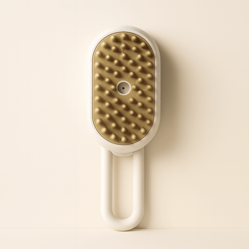 Brosse Vapeur Électrique 3 en 1 pour Chiens et Chats – Peigne de Massage Rechargeable USB - EcomStart
