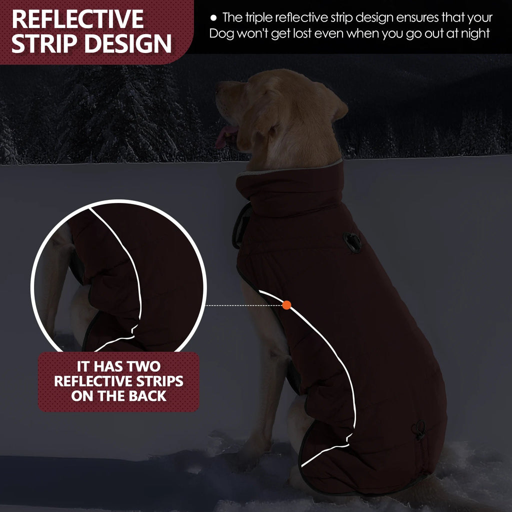 Manteau pour chien imperméable, chaud et réfléchissant - EcomStart