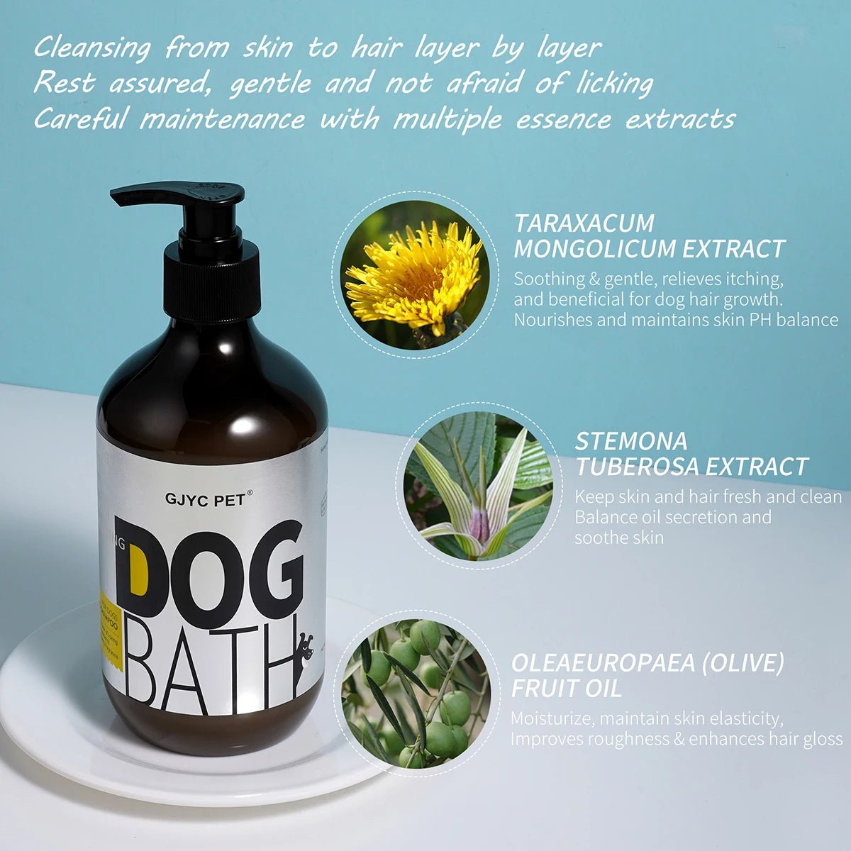 Shampooing nourrissant pour chien - Brillance et douceur assurées! - EcomStart