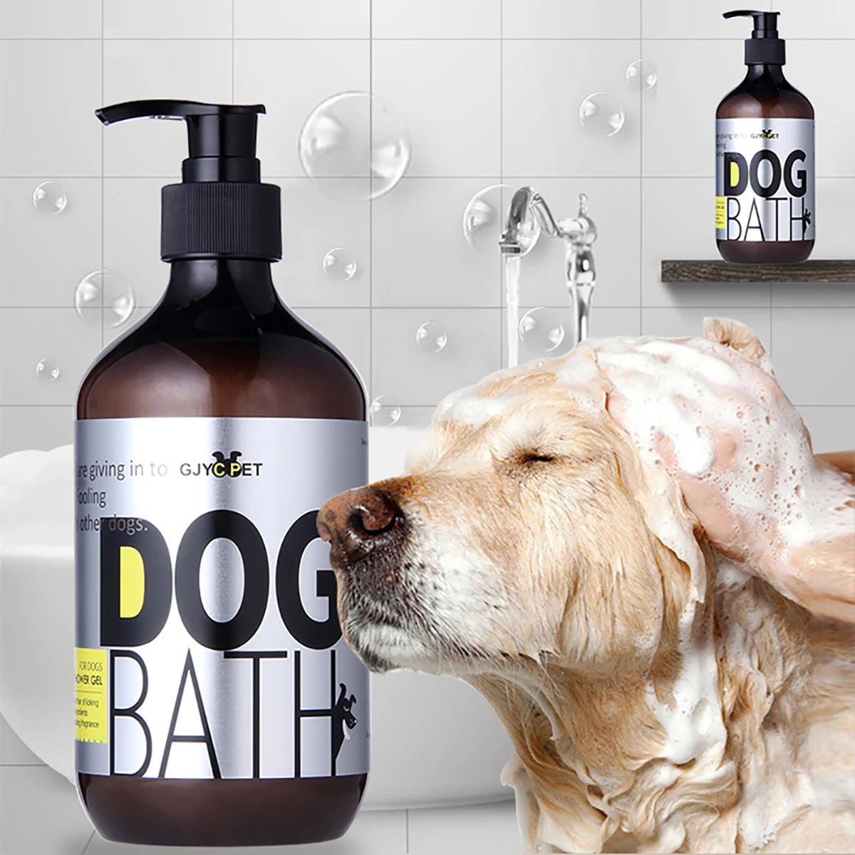 Shampooing nourrissant pour chien - Brillance et douceur assurées! - EcomStart