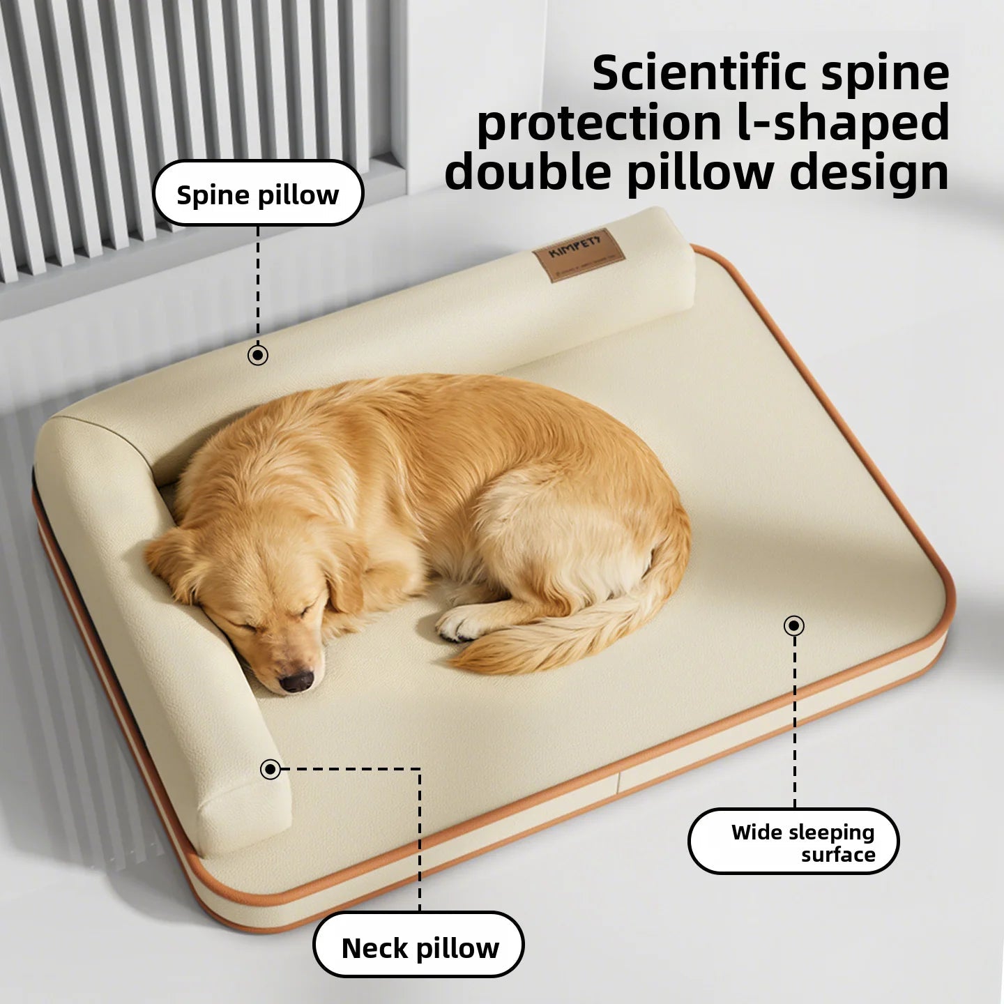 Tapis imperméable pour chien toutes saisons, résistant déchirure, lavable - Taille moyenne à grande - EcomStart