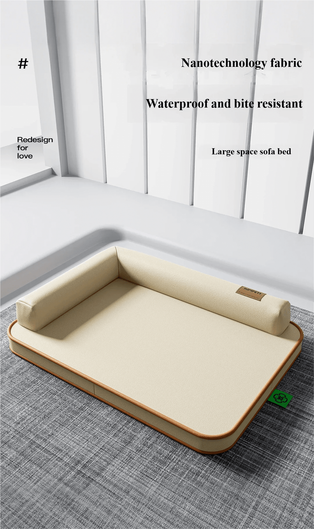 Tapis imperméable pour chien toutes saisons, résistant déchirure, lavable - Taille moyenne à grande - EcomStart