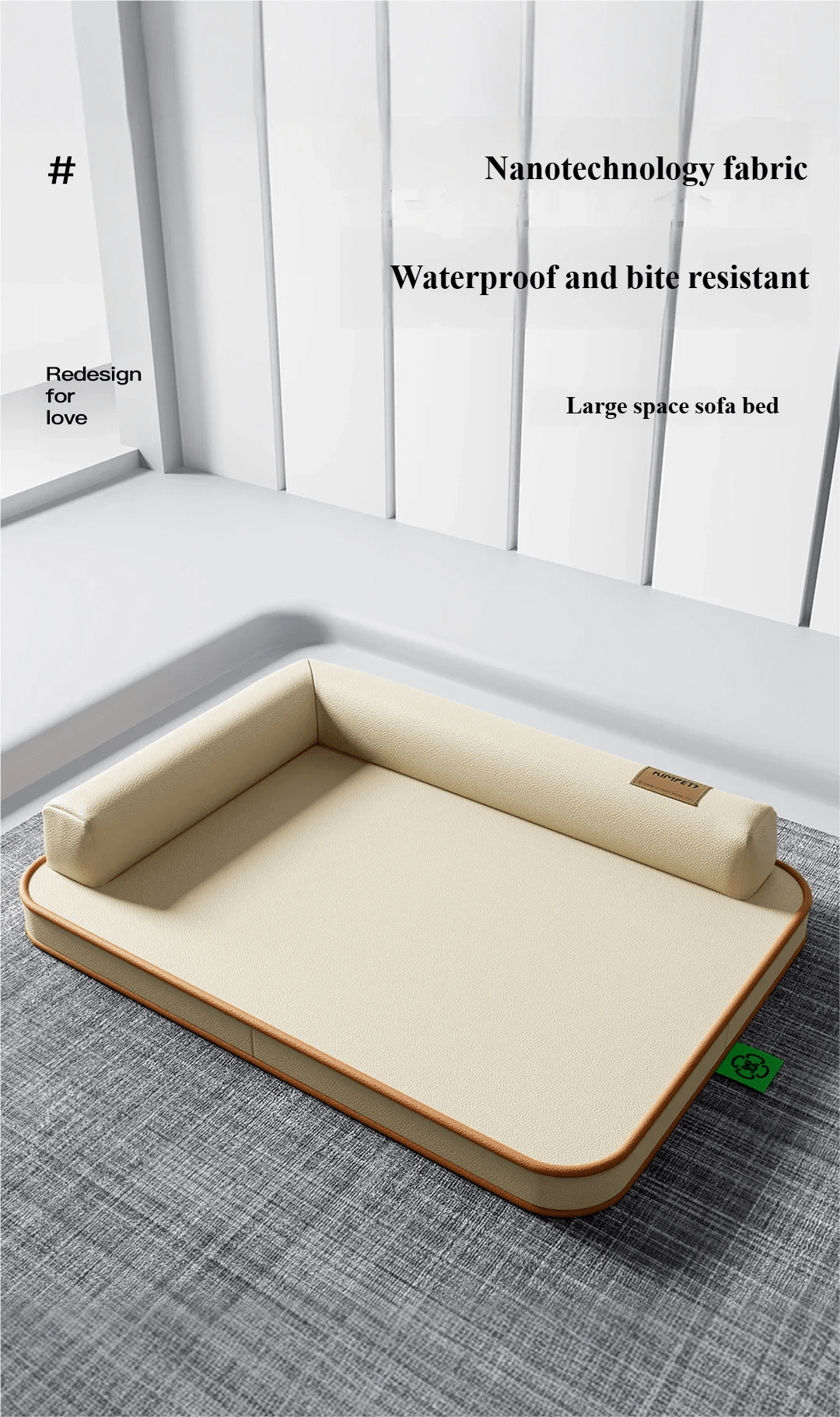Tapis imperméable pour chien toutes saisons, résistant déchirure, lavable - Taille moyenne à grande - EcomStart